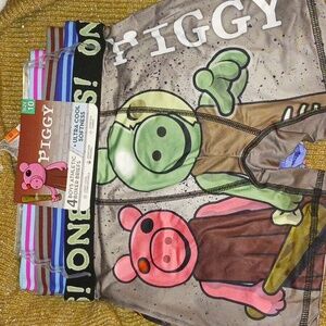 PIGGY 4 PAIR OF BOYS ATHLETIC BOXER BRIEFS